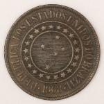 Numismática, Brasil. 40 Réis. 1908.
