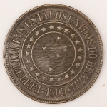 Numismática, Brasil. 40 Réis. 1909.