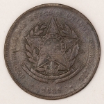 Numismática, Brasil. 20 Réis 1889.