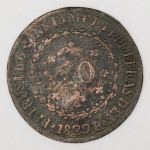 Numismática, Brasil. 20 Réis 1829 R. Rio.