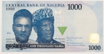 Numismática, Nigéria. 1000 Naira. 2023. Linda Cédula.