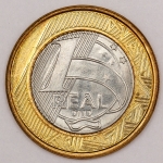 Numismática, Brasil. 1 Real 2012. F.C.