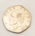 Numismática, México. 10 Pesos 1979. Sob.