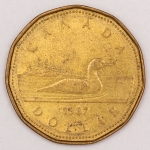 Numismática, Canadá. 2 Dólares 1987.