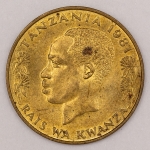 Numismática, Tanzânia. 20 Senti 1981. F.C.