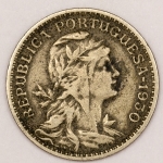 Numismática, Cabo Verde. 50 Centavos 1930.