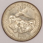 Numismática, Washington. Quarter Dollar 2007.