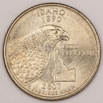 Numismática, Idaho. Quarter Dollar 2007.
