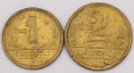 Numismática, Brasil. 1/2 Cruzeiros 1945. F.C.
