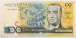 Numismática, Brasil. 100 Cruzados. Perfeita.