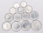 Numismática, Brasil. Lote com 13 moedas do Brasil, anos 1986-1987. Vide foto