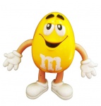 COLECIONISMO - Raro e antigo boneco na MM chocolates. Medida 17 cm de altura. VEJA