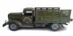 Grande caminhão militar em metal e lata com muita beleza. Medida 41 cm de comprimento.