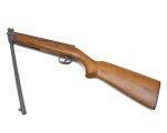 Carabina de Pressão Cowboy Lever Action, madeira da marca Ross, produzida com a coronha em madeira, empunhadura ambidestra e cano em metal,  dispara esferas de aço.  86 cm comp