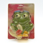 Vintage - Antigo rádio de banheiro com representação de sapo salva vidas em plastico rígido. Acompanha embalagem original e duas ventosas. Sem marcas de uso, funcionando, sem garantias futuras.  17x17x5 cm.