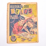 Álbum  -  história dos selos de todo o mundo , 16 páginas completo
