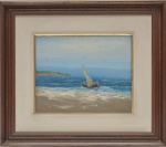 Ost, "Pescadores". ASS não ident. C.I.E. S/m 40X68  /  C/m 68X60 cm.