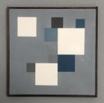 Ivan Serpa- óleo sobre tela assinado verso medidas 51 x 51 com documento