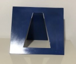 FRANZ WEISSMANN - escultura de mesa em ferro pintado, medindo: 25 cm alt.