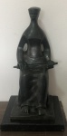 Alfredo Ceschiatti, Escultura em Bronze, Justiça - med. H 30 x L 12 cm x P 14 cm
