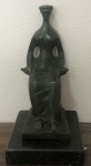 Alfredo Ceschiatti, Escultura em Bronze, Justiça - med. H 17 x L 9 cm x P 9,5 cm (base H 2 x L 10 x P 12 cm)