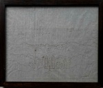 Alberto da Veiga Guignard - Ouro Preto - nanquim sobre papel assinado inferior direito medidas  23 x 28