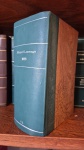 Livro século XIX Almanak administrativo Mercantil e Industrial  para o Anno de 1886, impresso no Rio de Janeiro por Eduardo e Henrique Laemmert, medindo 23 cm por 14 cm.