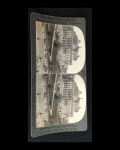 Fotografia Estereoscópica - Municipal Theater, One of the Handsomest Houses in the World, São Paulo, Brazil, So. Am. - Keystone View Company - Manufacturers Publishers - made U.S.A. - em excelente estado de conservação - levemente concava - no verso texto em inglês sobre o São Paulo - (9x17,8)cm.