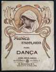 partitura - Musica Escolhida para Dança - Eva - Franz Lehár - Edição Bevilacqua - 12p. - papel amarelado pelo tempo - lateral esquerda danificada - (35,5x27)cm.