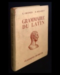 livro - Grammaire du Latin - E. Greiner e R. Billoret - Classique Hachette - Librairie Hachette - 1952 - idioma francês - 408 p. - capa dura com marcas do tempo - miolo mamarelado - (21,5x15,5)cm.
