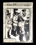 revista - Eu Vi: - Anno I - Rio de Janeiro, 12 de Novembro de 1930 - nº 4 - 16 paginas - ricamente ilustrada - brochura com marcas do tempo na capa - miolo amarelado - (33x24)cm.