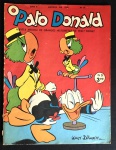 HQ - O Pato Donald - ano 2 - agosto de 1951 - nº 14 - Editora Abril - 36 p. - brochura com a capa frontal bem conservado - sem a capa posterior - sem lombada e com marcas de encadernação - miolo com as bordas amareladas mas bem conservado - (25X19)cm.