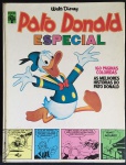 gibi - O Pato Donald Especial - Walt Disney - Editora Abril - dezembro de 1975 - 1º ed. - 156 p. - capa dddddura em bom estado de conservação - miolo com pequenas manchas amareladas - (28,5X22) cm.