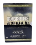 Box Set completo em DVD da aclamada minissérie de guerra da HBO Band of Brothers (Irmãos de Guerra), Tom Hanks e Steven Spielberg, contendo a série completa de 10 episódios em 6 discos. Marcas do tempo.