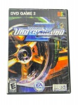 Jogo Need for Speed Underground 2 (EA Games) para PlayStation 2, item colecionável de corrida, em bom estado de conservação. Marcas do tempo.