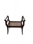 Banqueta colonial antiga com assento em palha - dim - 64x38x64 -  RETIRADA CONDE DE BONFIM POR CONTA DO COMPRADOR COM HORÁRIO A AGENDAR