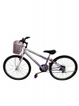 Bicicleta infantil na cor rosa, lilas e branco , modelo veneza , no estado  -  RETIRADA CONDE DE BONFIM POR CONTA DO COMPRADOR COM HORÁRIO A AGENDAR