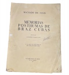Machado de Assis, Memórias Pósthumas de Braz Cubas, 1943. Edição princeps ilustrada com 7 águas-fortes originais de Candido Portinari, tiragem limitada da Sociedade dos Cem Bibliófilos do Brasil. Marcas do tempo. -dim- 27x37.