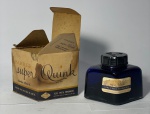 Parker - Antigo Refil de tinta super quink , na cor azul preta permanente , 180 gramas , lacrada, na caixa