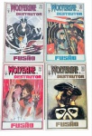 Lote Completo: Minissérie Wolverine & Destrutor: Fusão, 4 Edições (1 a 4). Marcas do tempo.