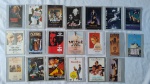 20 CARDS FICHA TÉCNICA REVISTA SET - FILMES CULT E CLÁSSICOS - EM ÓTIMO ESTADO