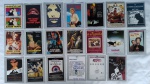 20 CARDS FICHA TÉCNICA REVISTA SET - FILMES CULT E CLÁSSICOS - EM ÓTIMO ESTADO