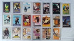 20 CARDS FICHA TÉCNICA REVISTA SET - FILMES CULT E CLÁSSICOS - EM ÓTIMO ESTADO