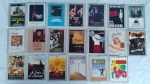 20 CARDS FICHA TÉCNICA REVISTA SET - FILMES CULT E CLÁSSICOS - EM ÓTIMO ESTADO