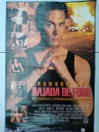 PÔSTER ORIGINAL DO FILME - RAJADA DE FOGO, 1992 - 64X94CM - COM DOBRAS - COM FITA ADESIVA - EM BOM ESTADO