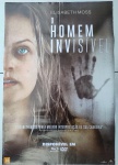 PÔSTER ORIGINAL DO FILME - O HOMEM INVISÍVEL, 2020 - 64X94CM - COM DOBRAS - EM BOM ESTADO