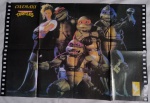PÔSTER CINEMAXI Nº 3- TARTARUGAS NINJAS - PÔSTER: 56X84CM - EM ÓTIMO ESTADO