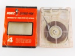 FITA CARTUCHO STEREO 4 TRACKS - CAIXA MUNTZ STEREO-PAK - DETALHES INTERNOS COM  - DETALHES INTERNOS COM DESGASTES DO TEMPO , NECESSITA DE LIMPEZA - SEM TESTES - ÓTIMO PARA COLEÇÃO