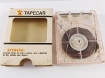 FITA CARTUCHO STEREO 4 TRACKS - CAIXA TAPECAR - DETALHES INTERNOS COM DESGASTES DO TEMPO , NECESSITA DE LIMPEZA - SEM TESTES - ÓTIMO PARA COLEÇÃO