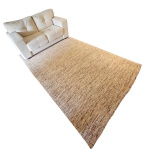 Tapete artesanal, 266 x 177 cm.